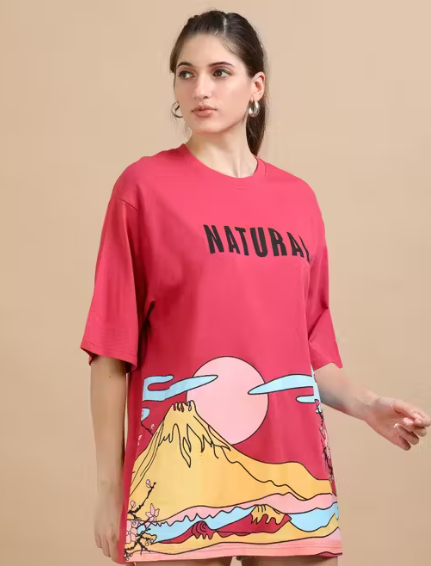 "LOST IN TOKYO" Oversize Tee