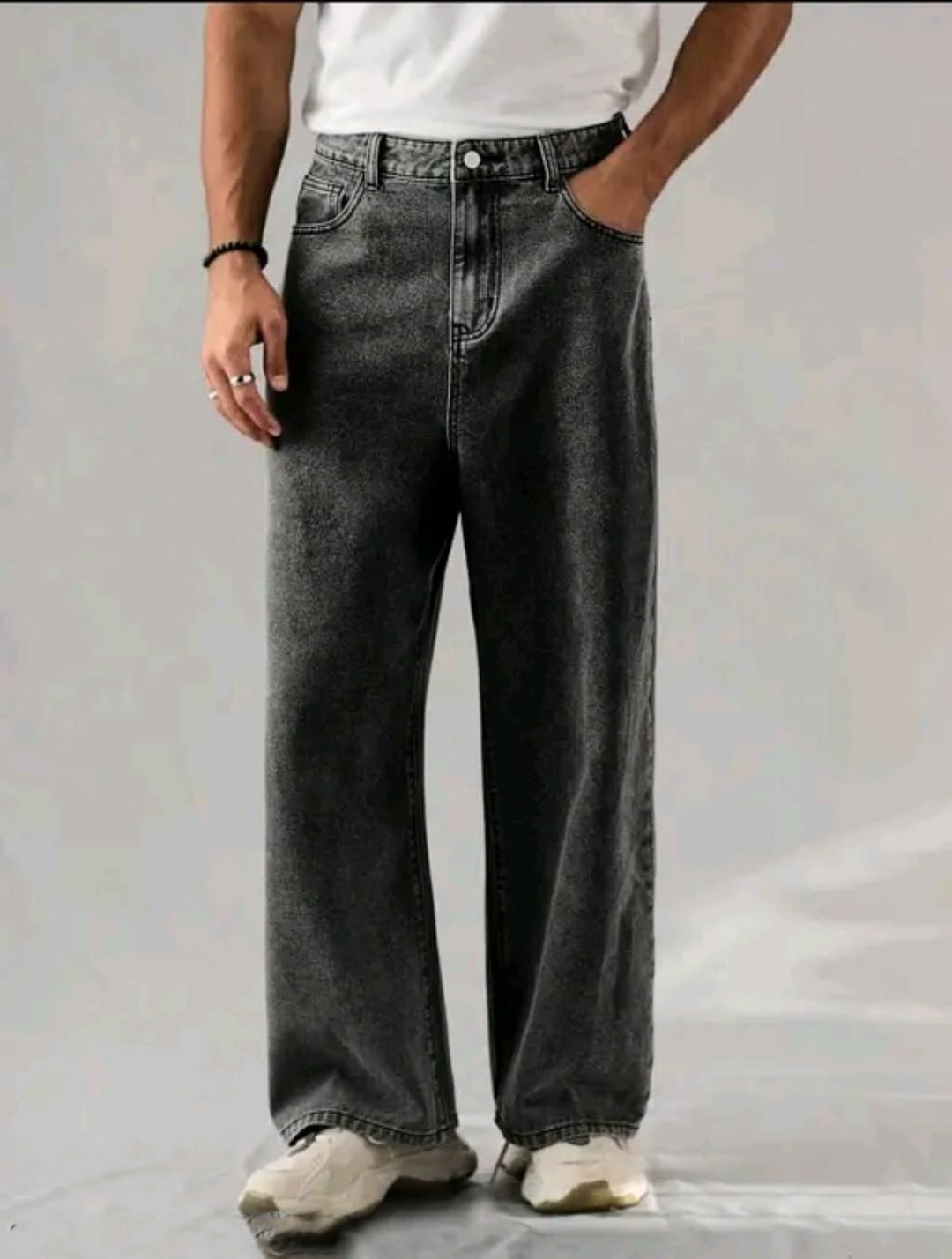 Trendify ShadowFlex Baggy Fit Jeans