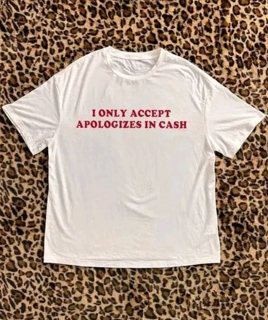 🔥 Trendify White Slogan Tee for Women