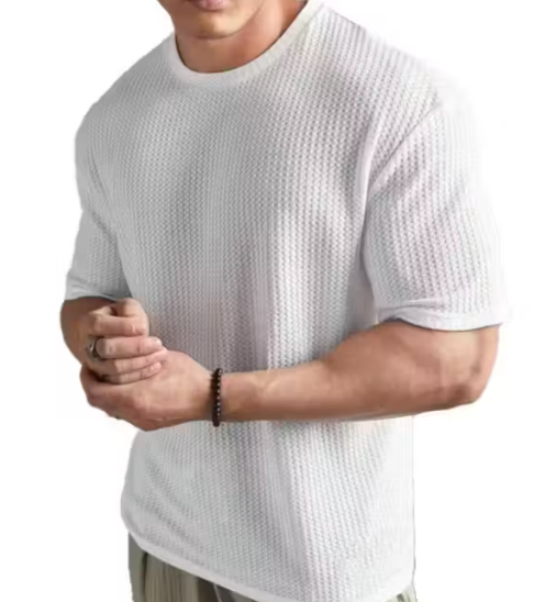 Popcorn Tee – Minimalist Luxe Fit