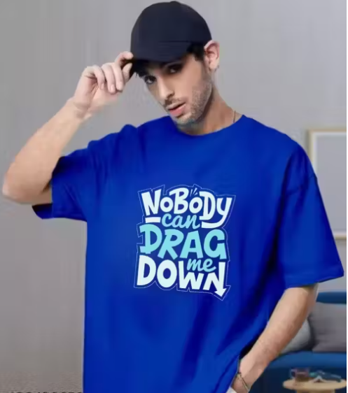 “Damn Gud” Oversized Tee – Street Luxe Edition