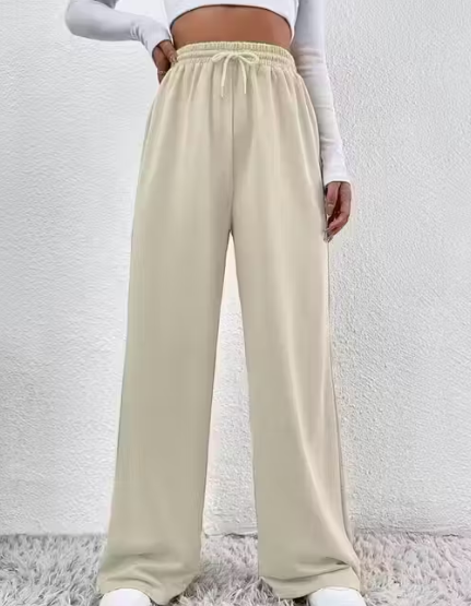 Beas Trend's Straight Fit Beige Dori Trousers – Casual & Chic