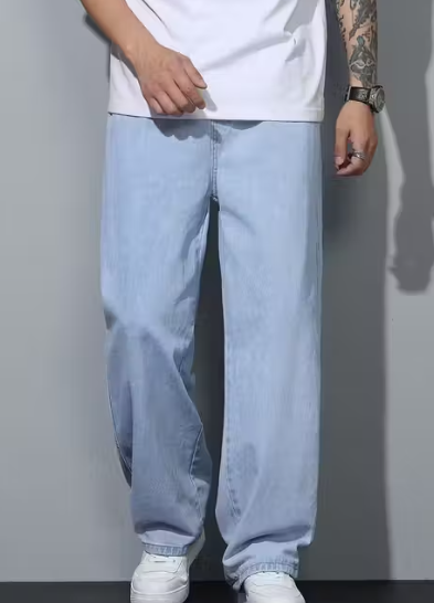 StreetFlow Relaxed Fit Men’s Baggy Jeans