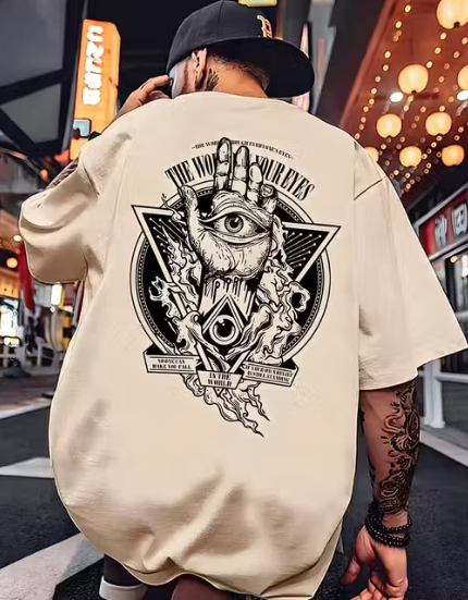 Third eye vision Oversized tshirt