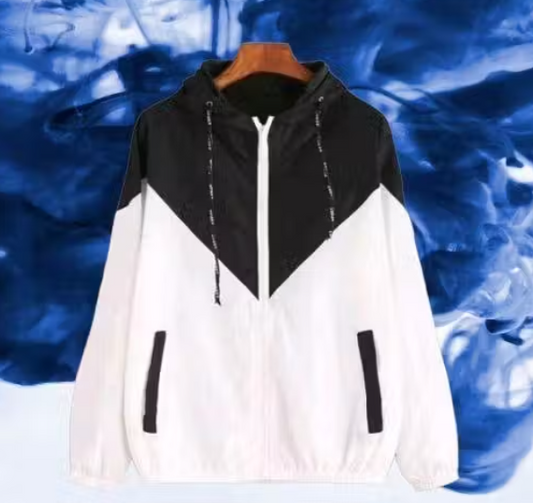 StormFlex Colorblock Windcheater – All-Weather Street Edition