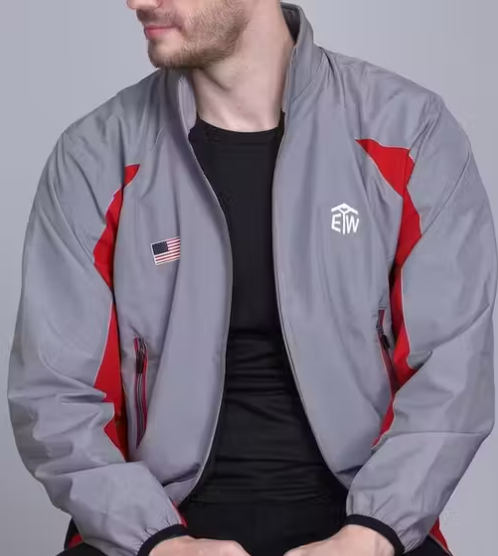 SkyRush™ Lightweight Printed Windcheater – Street Layer Edition