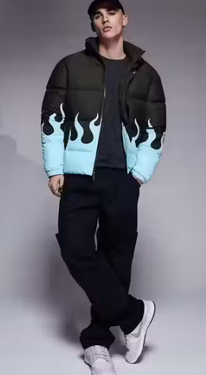 RideFlare™ Printed Bomber Jacket – Luxe Street Edition