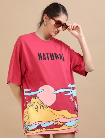 "LOST IN TOKYO" Oversize Tee