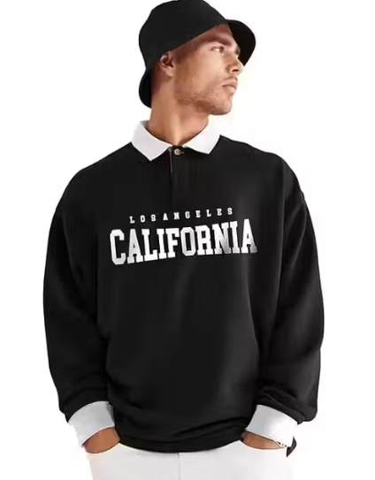 Trendify RebelScript Oversized Tee – Blacked Out, Loud & Proud