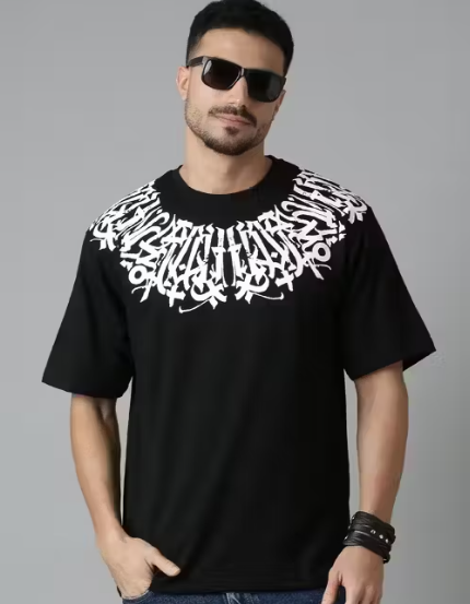 Trendify VibeCast Cotton Oversized Tee