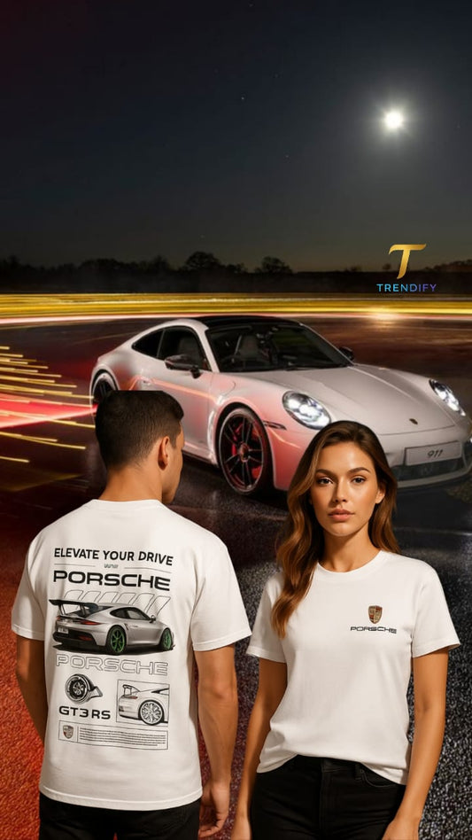 Porsche Turbo Oversized Tee – Speed Meets Street
