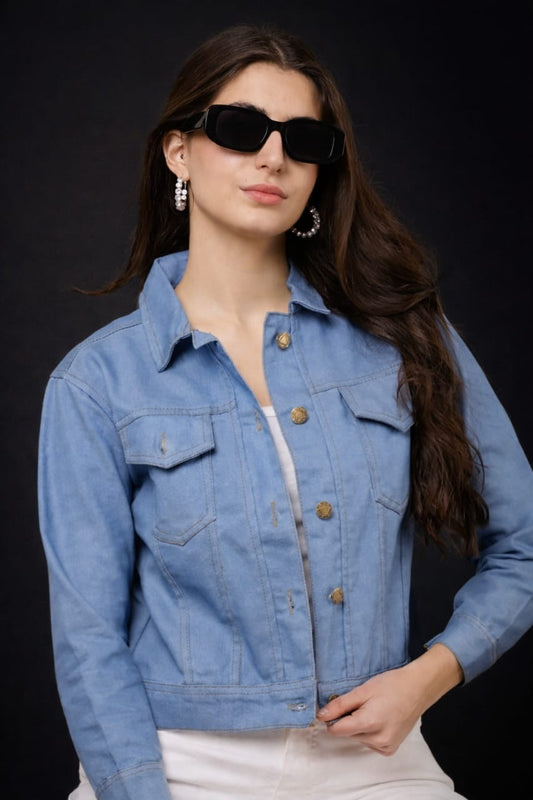 Women’s Classic Blue Denim Jacket