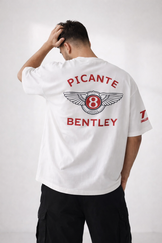 Bentley Graphic Oversized T-Shirt